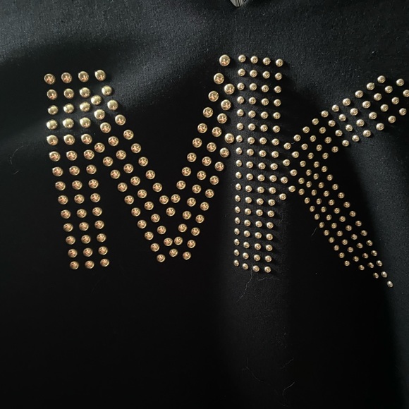 MCHAEL KORS FASHION STUDDED LOGO DESIGNER HOODIE - Picture 3 of 12